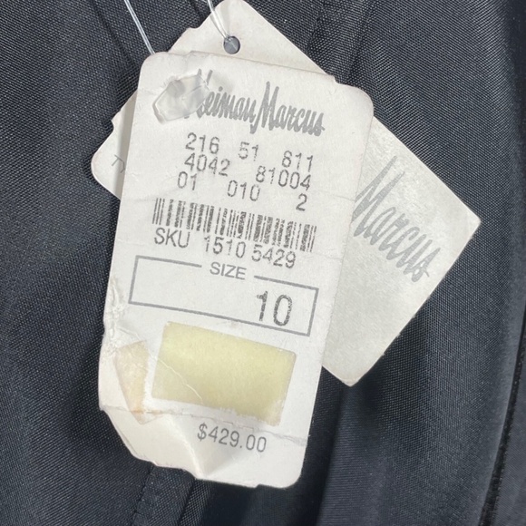 NEW Robert Rodriguez Dress Womens 10 black designer cocktail strapless - Picture 5 of 10